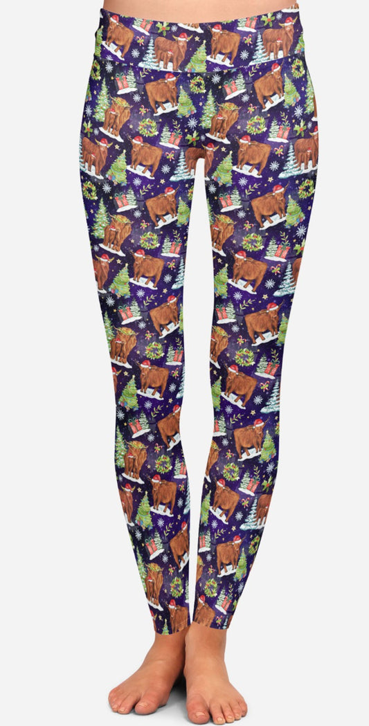 PREORDER Christmas Cows Yoga