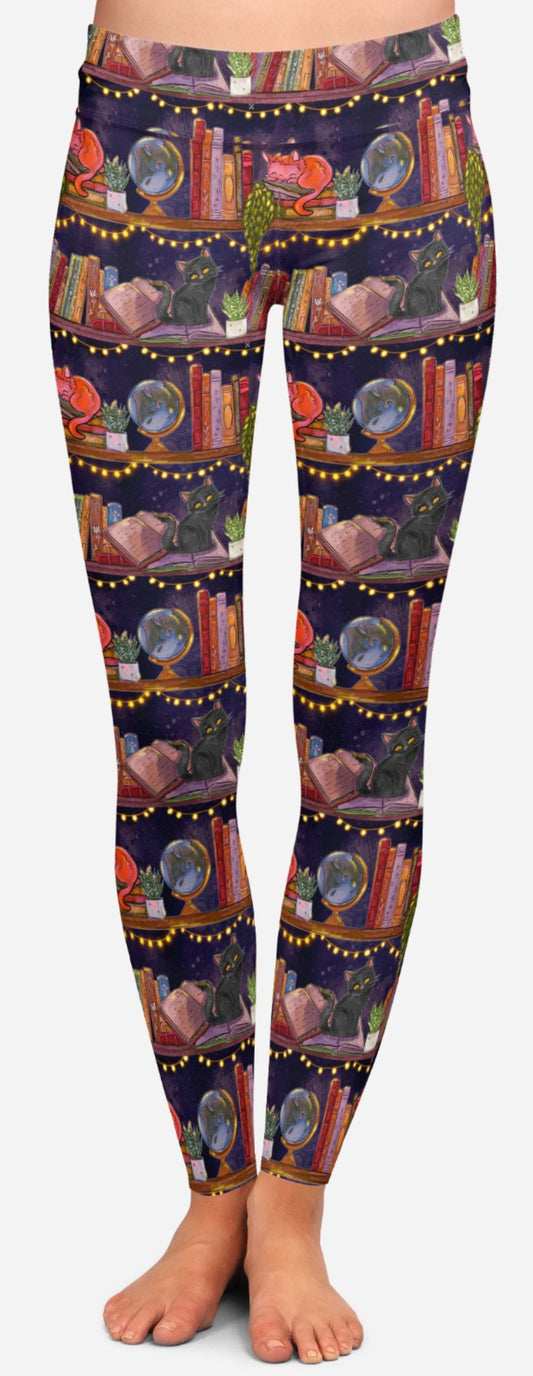 Cat and shelves Yoga