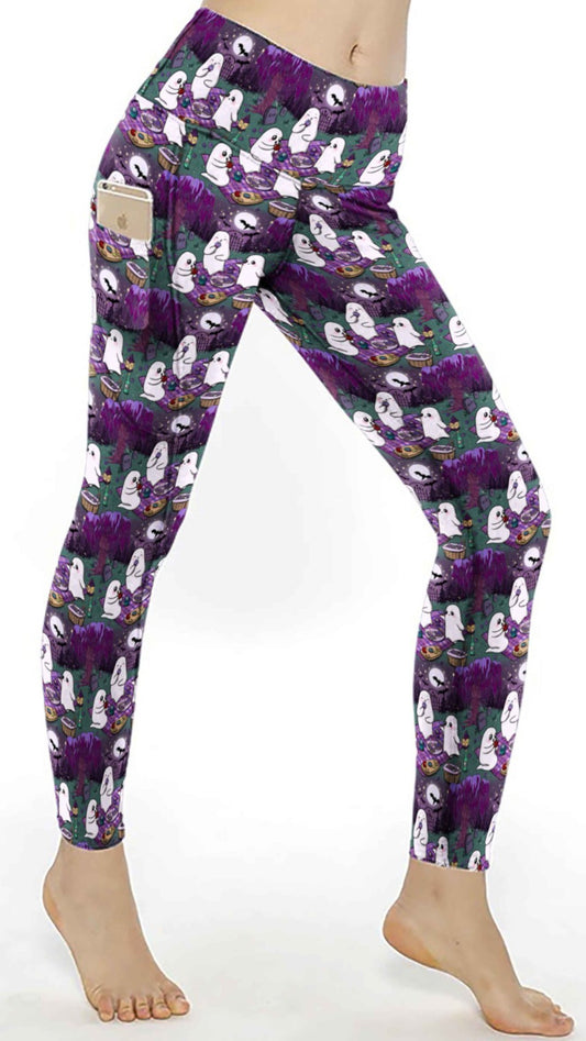 PRE ORDER Ghost picnic pocket leggings