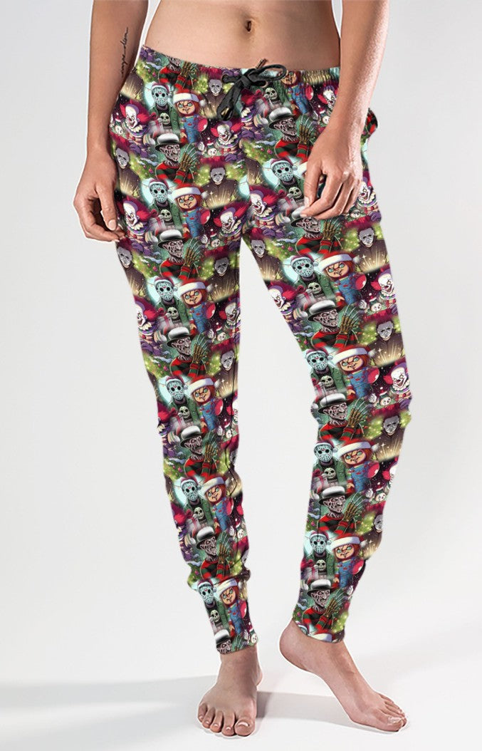 Horror Christmas Joggers