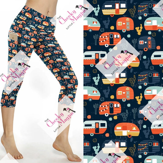 Caravan yoga Capri POCKETS