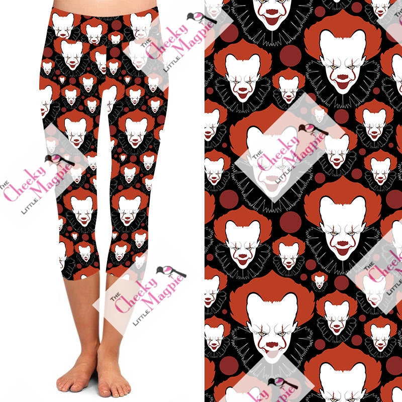 Crazy Clown Capri IMPERFECT